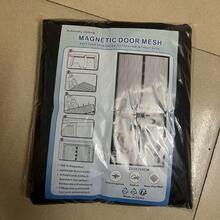 6款新尺寸磁吸門簾 防蟲/防蚊/防塵/防蠅網 自動閉合 裝飾門用 1片裝 - 黑色1件 - 查看 9