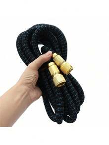 1PC Extendable High-Pressure Magic Cleaning Irrigation Swivel Hose, Durable And Leak-Proof, Resistant To Bending And Wear, Lightweight And Collapsible Flexible Garden Hose, Suitable For Gardens, Cars, Lawns, And Year-Round Outdoor Use - A - View 8