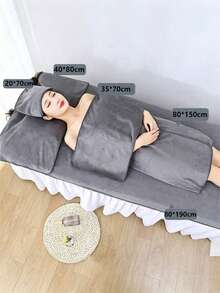 Bộ 3 khăn thấm hút chuyên dụng cho salon, khăn có mép mịn, thấm hút nước tốt, thích hợp dùng cho tóc, ngực, gối, lý tưởng cho spa, salon massage, thẩm mỹ viện, du lịch, khách sạn, v.v. (Có nhiều màu sắc), cũng thích hợp cho trường học, chuẩn bị năm học mới, du lịch, đồ dùng cần thiết khi đi du lịch, đồ dùng gia đình, khăn tắm, chăm sóc da. - Nhiều màu - Xem 6