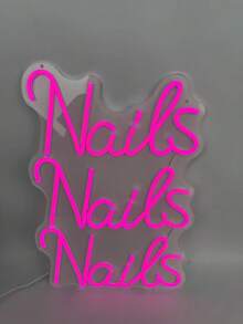 Neon Sign, A Wall-Mounted LED Decorative Light Suitable For Hair And Beauty Salons, Nail Salons, Wellness Centers, And Store Decorations. - multicolor - View 14