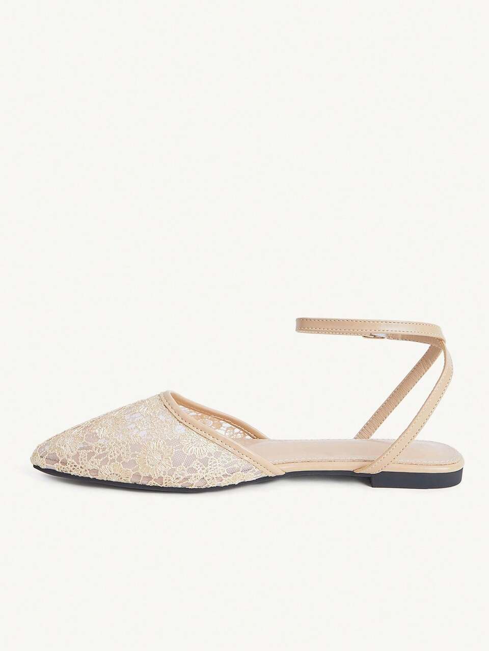 CUCCOO CHICEST Women's Mesh Embroidered Flat-Soled Shoes