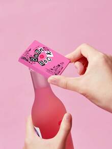 Mean Girls | SHEIN 趣味造型開瓶器冰箱磁鐵，適合廚房與飲酒場景的冰箱裝飾 - 粉色 - 查看 2