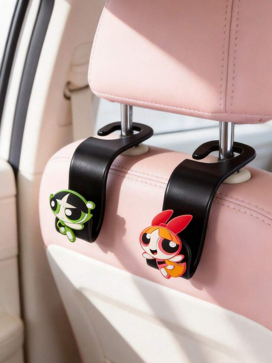 THE POWERPUFF GIRLS X SHEIN Car Seat Back Hook - one size fits all - View 1