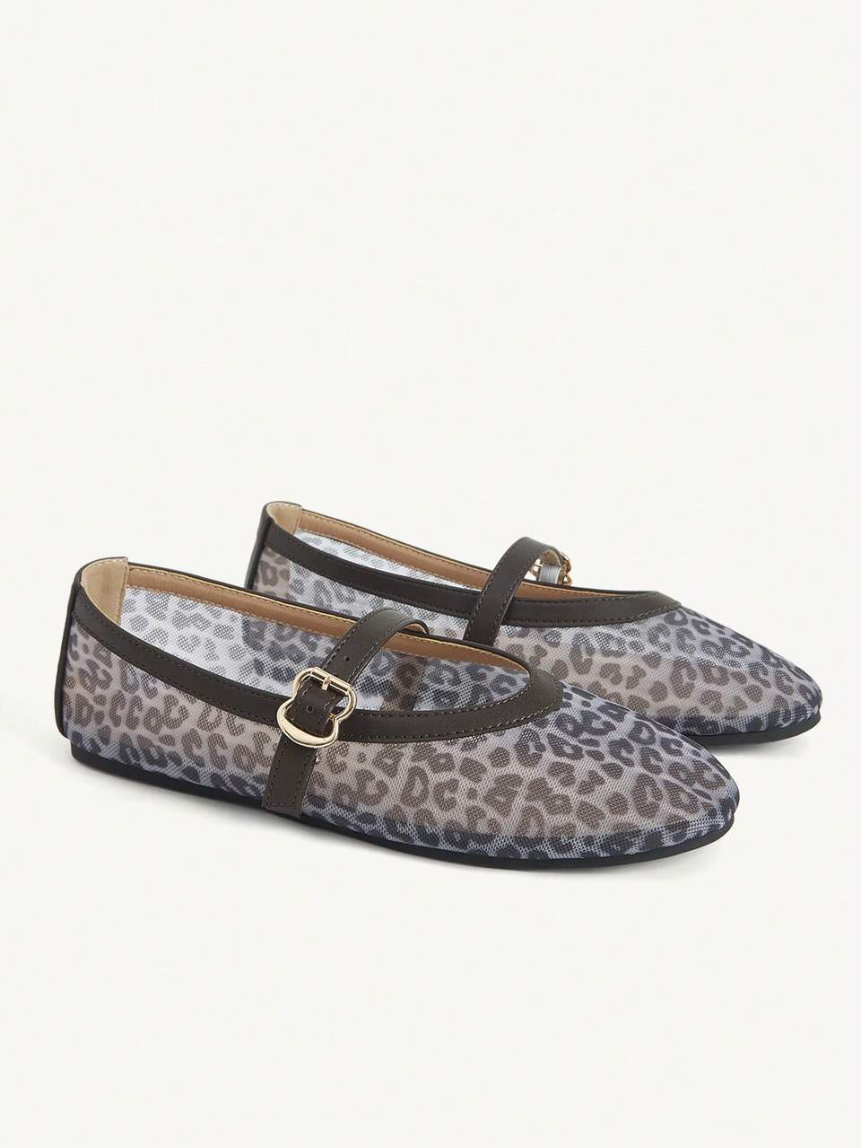 CUCCOO CHICEST Women's Shoes Classic Fashion Simple Women's Round Toe Flat Sole Shoes Mesh Yarn Design Breathable And Not Stuffy Foot Temperament Comfortable Commuting Versatile Women's Shoes