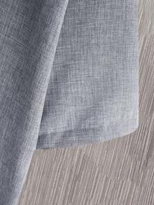 Manfinity Homme Men's Summer Casual Front Button Short Sleeve Shirt And Pants Set - Grey - View 4