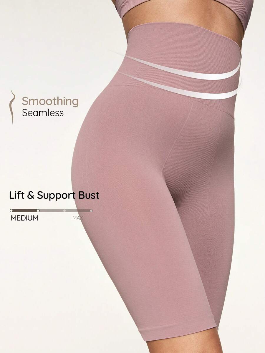 SHAPORA Women's Pink Shaping Bottoms - Mauve Purple - View 1