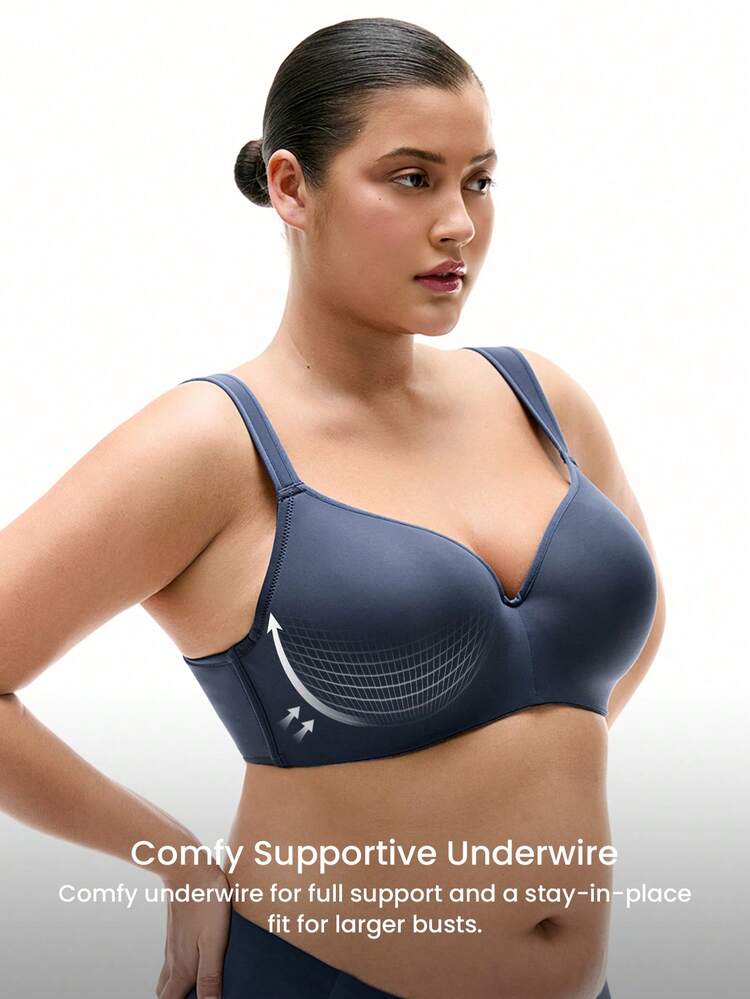 Plus Full Coverage Support Bra