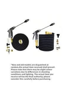 7PCS High Pressure Water Gun Hose, Garden Sprayer Nozzle Set, Universal For Europe And US - multicolor - View 13