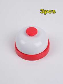 1/3pcs Of Hand Pressing Bell, Summoning Bell, Answering Bell, Front Desk Serving Bell, Dining Table Bell, Pet BellFor Bedroom,Travel,Office,School, Room & Festival Atmosphere Bell For Restaurant & Party - Multicolor - View 22
