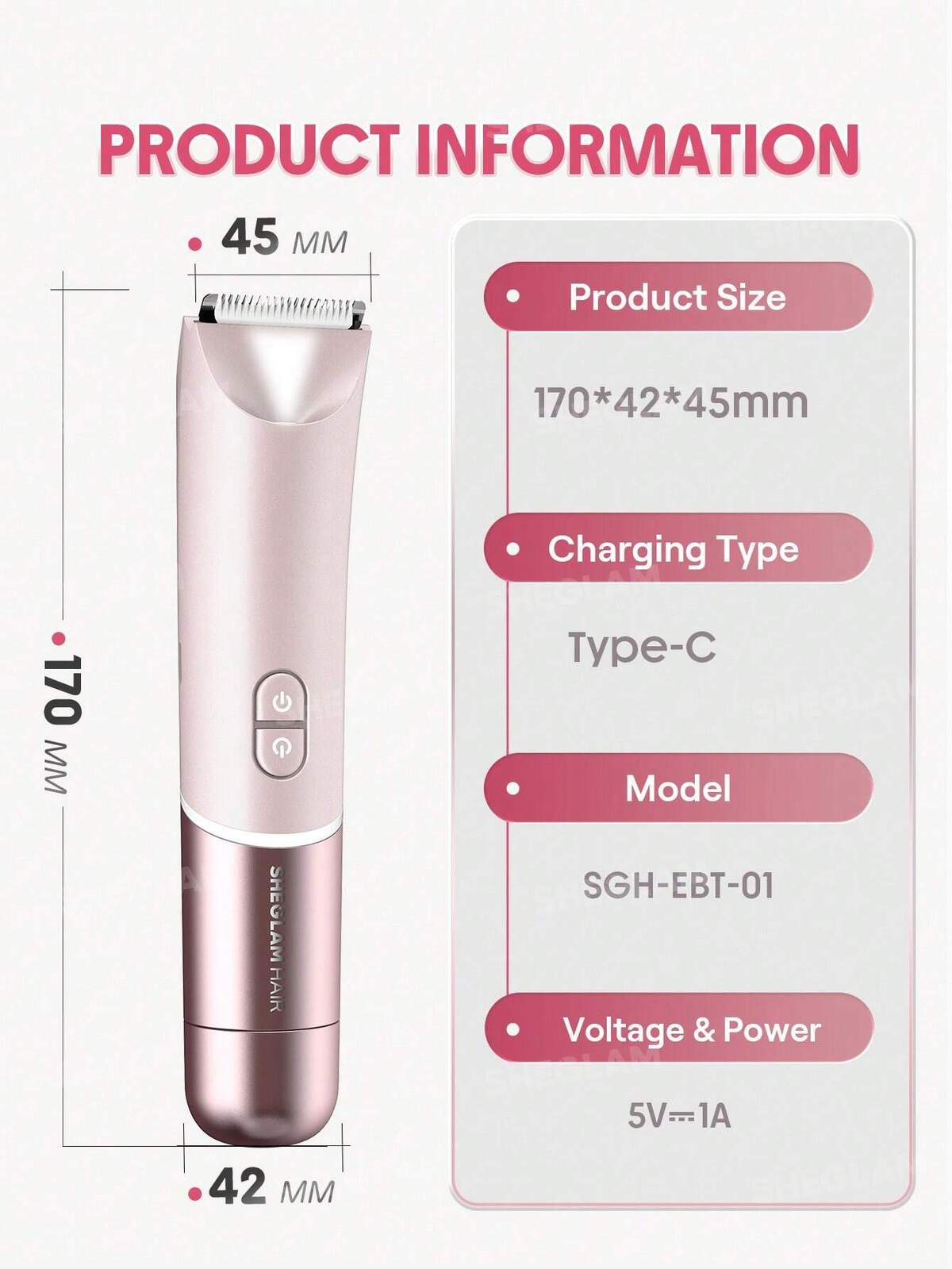 Smooth Moves Dual-Head Electric Bikini Trimmer