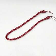 1/2pcs Polyester Woven Rope Window Curtain Tie Backs, Multi-Color & Size Options, Suitable For Curtain Fixing And Decoration Gifts Birthday Graduation - Multicolor - View 30