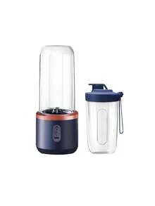 Teckwe 單杯/雙杯 USB 充電式果汁機，附運動蓋新鮮果汁杯。多功能便攜果汁杯，可作為水果攪拌機、飲品機和果昔機使用。內置 1500mAh 電池。不含 USB 充電線。 - 均碼 - 查看 11