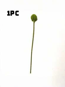 9 /1 pieza Ramo de Crisantemo Artificial Bola Dorada Amarillo Naranja Rosa Blanco Verde Opcional para Decoración de Mesa Mesa de Café Decoración de Flores Falsas para Boda Regalo del Día de la Madre Decoración Exterior Arreglo Floral del Hogar - Multicolor - Ver 10