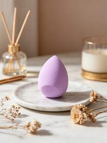 5/10/15/25/30/40/50 pièces Lot d'éponges de maquillage multicolores - Tampons de mélange de fond de teint sans latex à double usage pour liquide/crème/poudre, outils cosmétiques lisses et sans couture pour tous les types de peau, accessoires de vanité et de voyage abordables, décoration de chambre, cadeaux de Noël pour femmes, remplissages de bas de Noël, cadeaux - Multicolore - Voir 12
