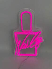 Neon Sign, A Wall-Mounted LED Decorative Light Suitable For Hair And Beauty Salons, Nail Salons, Wellness Centers, And Store Decorations. - multicolor - View 4