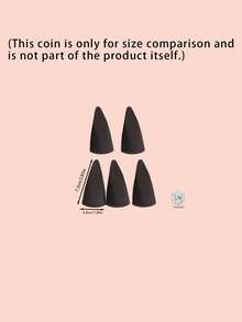 2/3/5/10Pcs Brown Makeup Sponge Blender Set – Multi-Shape Non-Latex Teardrop & Round Tube Makeup Tool, Powder Puff, Travel Essential, Gift For Women, Christmas Stocking Stuffer - Red - View 7