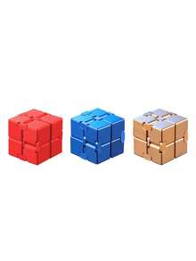 Cubo mágico del infinito - Mejora las habilidades cognitivas y de resolución de problemas - Juguete de rompecabezas divertido - Multicolor - Ver 2