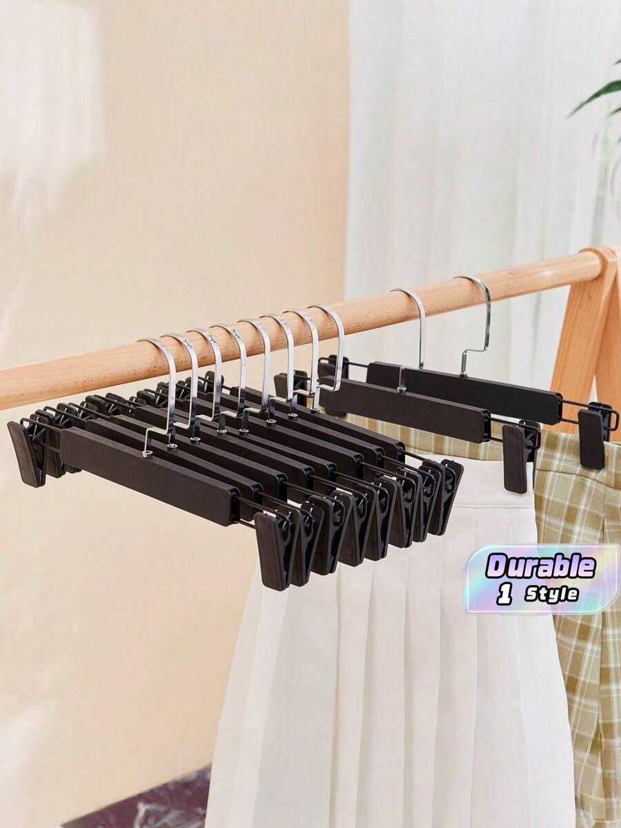 3 Pcs Black Multi-Purpose Hanger - View 1