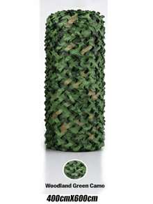 Premium Camouflage Net: Durable Large Rolls For Camping, Shade, Party Decor, And Concealment - Versatile Jungle Camouflage Net For Outdoor Enthusiasts And Halloween Party Decor - Multicolor - View 12