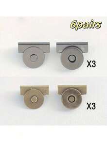 2/6/8 对包包用磁性按扣，隐形隐藏式扣环，磁性按扣，皮革包包按扣，纽扣，隐藏式按扣，无缝纽扣，按扣。 - 彩色 - 查看 14