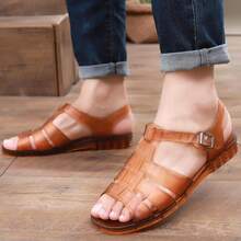 Sandalias Para Hombres - 香檳色 - 查看 2