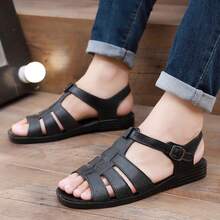 Sandalias Para Hombres - Black - View 1