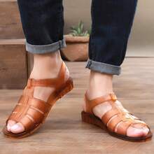 Sandalias Para Hombres - 香檳色 - 查看 9