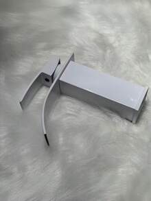 This 1 Piece Sink Faucet Features A Matte Black Waterfall Spout, High-Arc Alloy Material, Streamlined Design, Dual Hot And Cold Water Control, And Leak-Proof Details. It Is Suitable For Modern Bathroom Renovations, Rental Property Renovations, And Spring/Autumn Decorating Scenarios, Embodying A Modern Minimalist Style. - Multicolor - View 5
