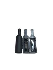 Set Hadiah Pembuka Botol Stainless Steel 3 Buah, Cocok untuk Penyimpanan Dapur, Dekorasi Rumah, Minuman, Pembuka Kaleng Susu, Dekorasi Pesta Festival, Hadiah untuk Ayah/Hadiah yang Dipersonalisasi, Hadiah Natal. - Hitam - View 5