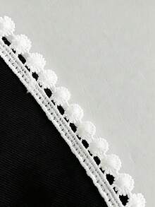 Elenzga Mono de Resort Sexy Talla Grande con Hombros Descubiertos y Espalda Descubierta - Negro - Ver 8
