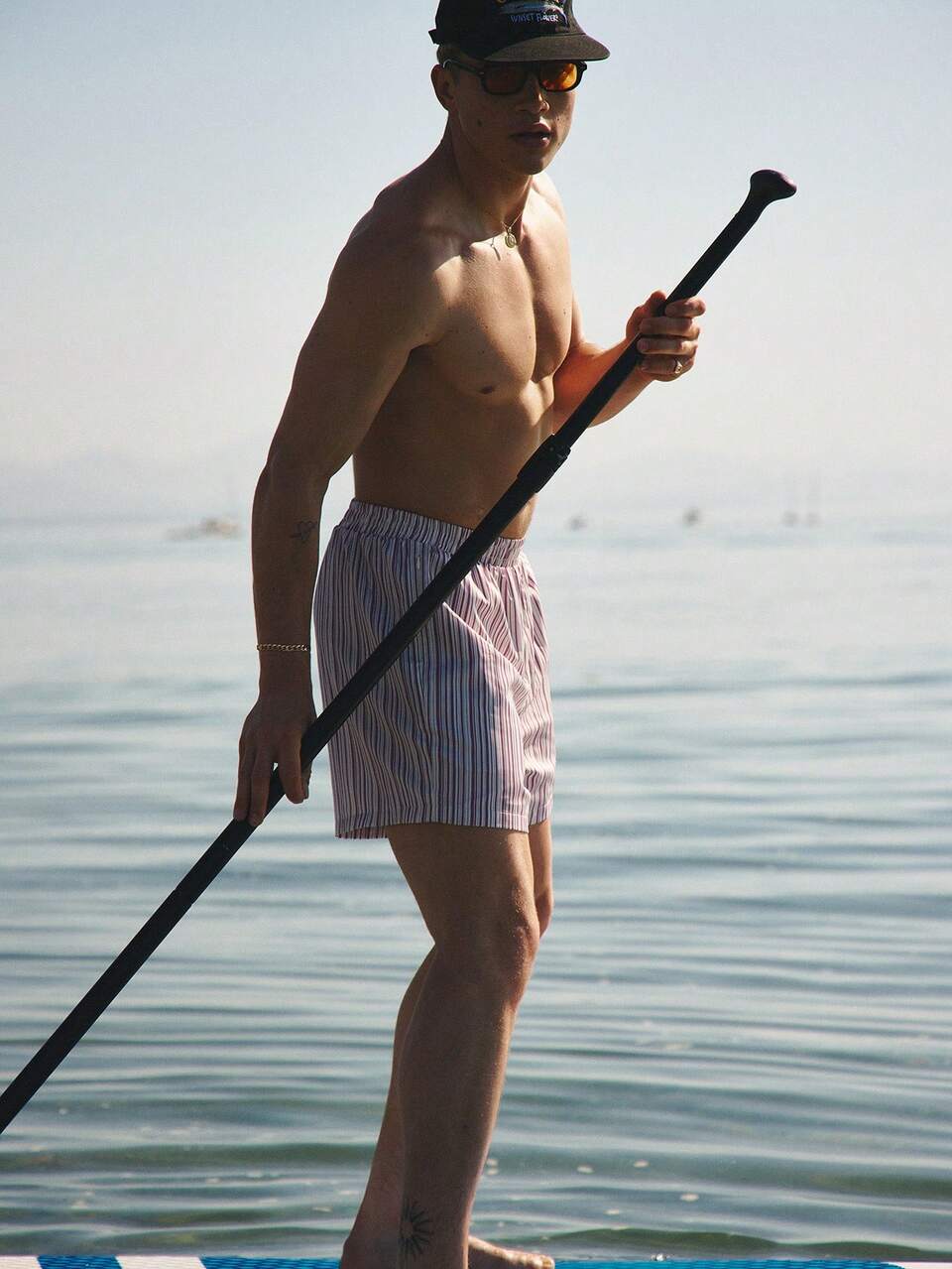 Striped Swim Short Elasticated Waist Spring/Summer Essentials