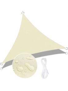 Portable Outdoor Camping Sun Shade Canopy - Beige - View 7