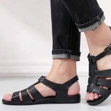 Sandalias Para Hombres - Black - View 4