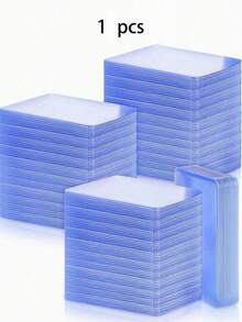 硬塑卡套 100/25/10/1pc 套組，3" X 4" 透明 PVC 保護套，適用於棒球卡、交易卡與運動卡，聖誕風格收藏家節日禮物 - A - 查看 10
