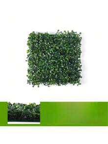10PCS UV Resistant Durable Artificial Grass Wall Panel Green Fake Ivy Leaf Foliage Privacy Screen For Garden Courtyard Home Interior Outdoor Wall Decor No Maintenance Easy Install - Green - View 9