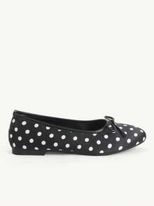 CUCCOO CHICEST New Black Flat-Bottomed Bow Fashionable And Comfortable Versatile Women's Flat-Bottomed Shoes Fall Shoes - Black - View 3