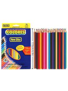 1Set 12 18 24 36 48 Vibrant Multicolor Pre Sharpened Colored Pencils Set For Students Adults Drawing Sketching Coloring Blending Shading Art Supplies Ideal Halloween Christmas New Year Gift Back To School Teens Artists School Supplies Must Haves - multicolor - View 6