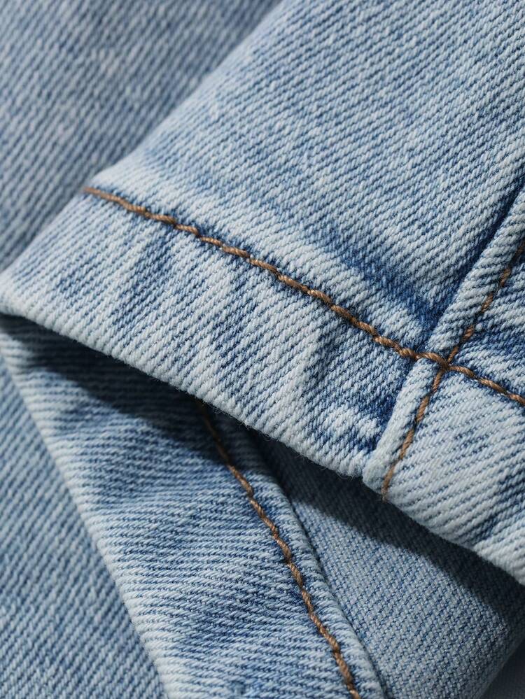 Women's Casual Versatile Denim Shorts With Pockets