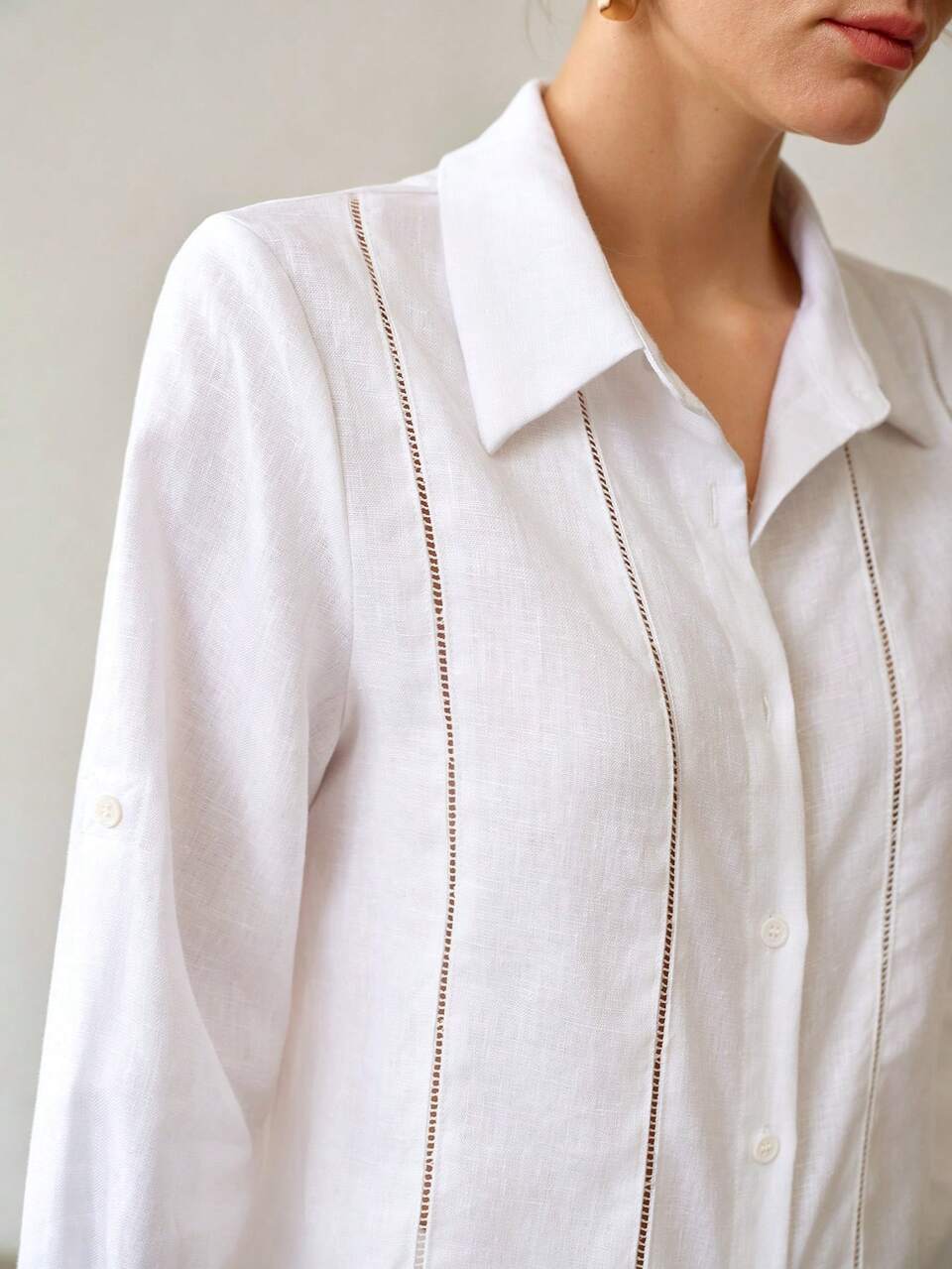 MOTF WOMEN'S SPRING/SUMMER LINEN COMFORTABLE SHIRT