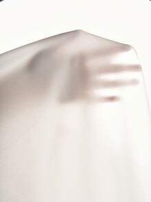 TONEVAULT Men's Pleated Loose Pocket Sleeveless Shirt - White - View 4