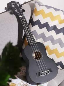 1PC Entry Level Four String Wooden Standard Soprano Ukulele Ideal As A Family Birthday Gift For Music Lovers Preferred Gift - Multicolor - View 2