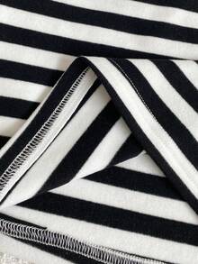 3 Sets Baby Boy Clothes Chic Striped Solid Long Sleeve Soft Squishy 2 Pieces Sets Outfits Tops Sweat Pants Shirts Bottoms Vacation Spring Fall - Multicolor - View 8