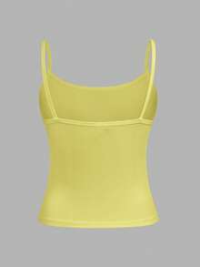 SHEIN Girlism 青少年女孩簡約舒適親膚緊身背心內衣 2件/組 - 彩色 - 查看 6