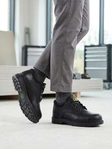 Men Work & Utility Shoes - Black - View 3