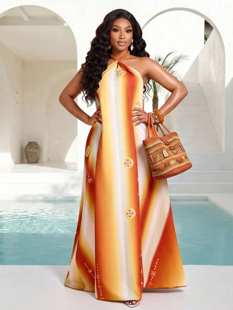short sleeve maxi dress women Mae Printed Wrap Light Pink Gingham Size:XS/US 2 but it also gives HUGO Men's Relaxed Fit