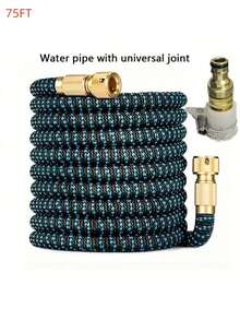 1PC Extendable High-Pressure Magic Cleaning Irrigation Swivel Hose, Durable And Leak-Proof, Resistant To Bending And Wear, Lightweight And Collapsible Flexible Garden Hose, Suitable For Gardens, Cars, Lawns, And Year-Round Outdoor Use - A - View 12
