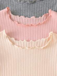 Elladie kids Conjunto de Top de Tirantes para Niñas, Conjunto Multicolor de Varias Piezas, Diseño con Borde de Volantes, Dulce, Juguetón y Lindo, Muy Popular Entre las Niñas, Adecuado para Salidas Diarias de Verano, Compras, Juegos, Etc. - Multicolor - Ver 8