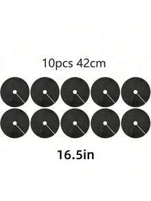 10PCS Round Non Woven Breathable Moisture Retention Cold Lawn Root Guard Block Green Barrier Mat For Garden Yard Tree Winter All Season Popular Control Fabric - Multicolor - View 16