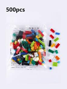 MINKOJA Bulk Small Loose Building Blocks 300-1500PCS, DIY Compatible Bricks, Educational Birthday Gift - Multicolor - View 5