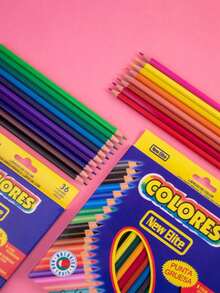 1Set 12 18 24 36 48 Vibrant Multicolor Pre Sharpened Colored Pencils Set For Students Adults Drawing Sketching Coloring Blending Shading Art Supplies Ideal Halloween Christmas New Year Gift Back To School Teens Artists School Supplies Must Haves - multicolor - View 3